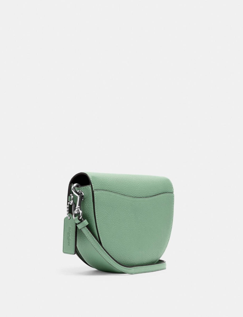 Coach C1432 Ellen Leather Crossbody Bag In Washed Green Coach C1432 Ellen Leather Crossbody Bag In Washed Green
